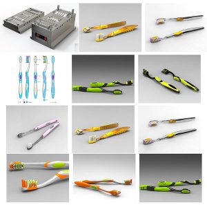 Khuôn ép phun bàn chải đánh răng